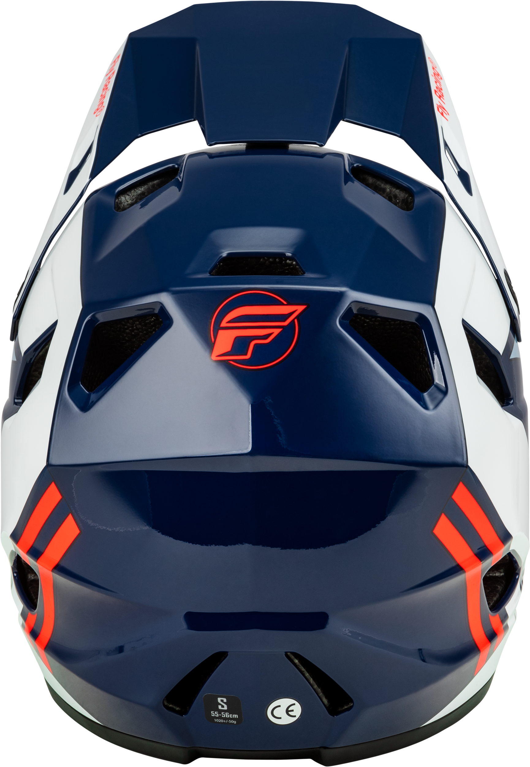 Rayce Bicycle Helmet Red/White/Blue Lg