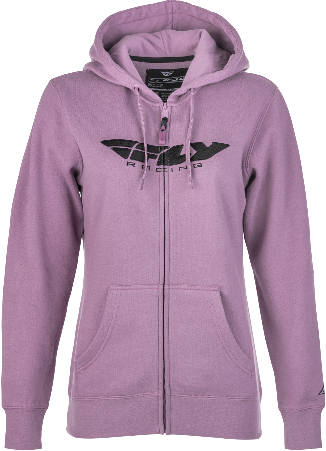 Women's Fly Corporate Zip Up Hoodie Mauve Sm
