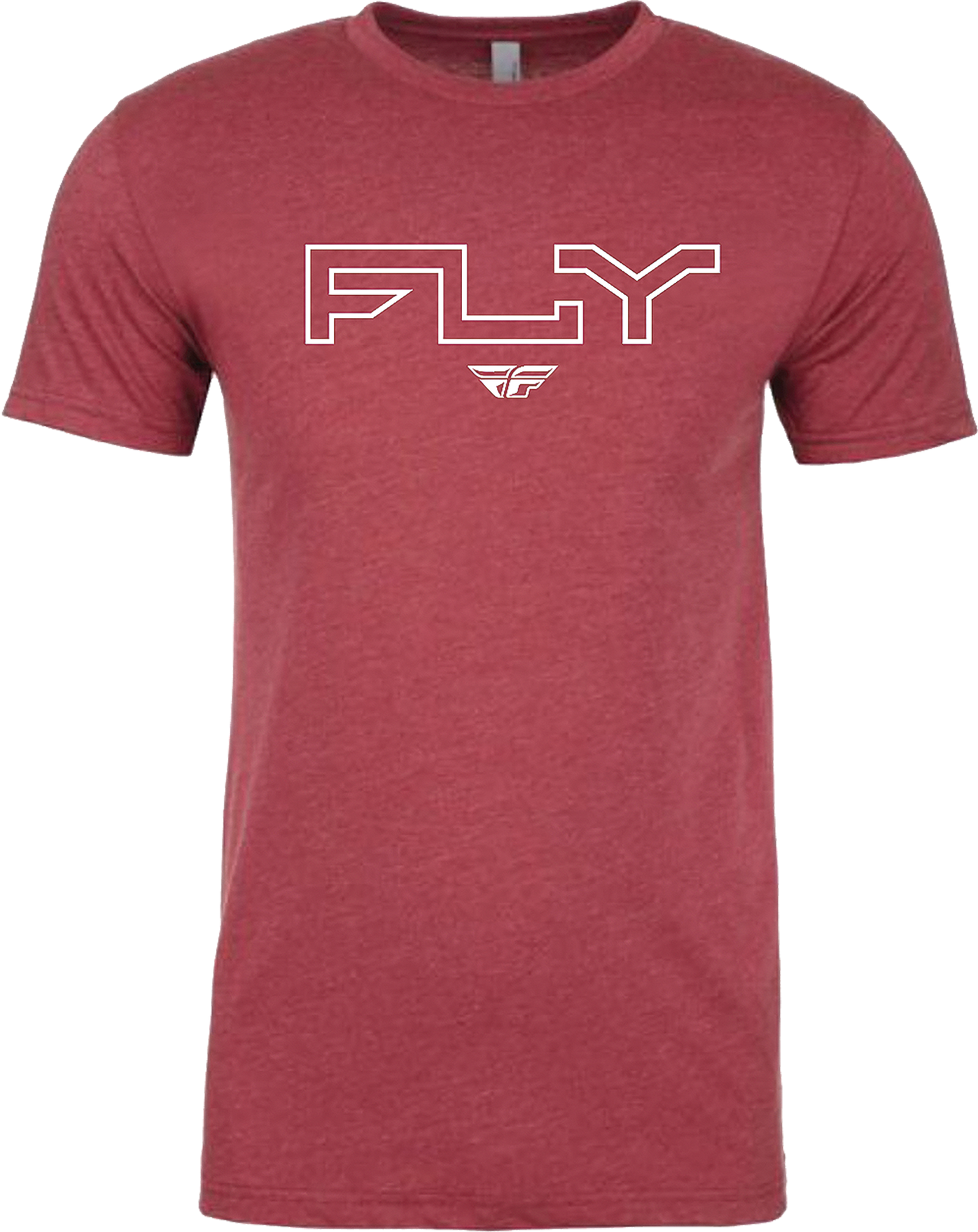 Fly Edge Tee Cardinal Lg