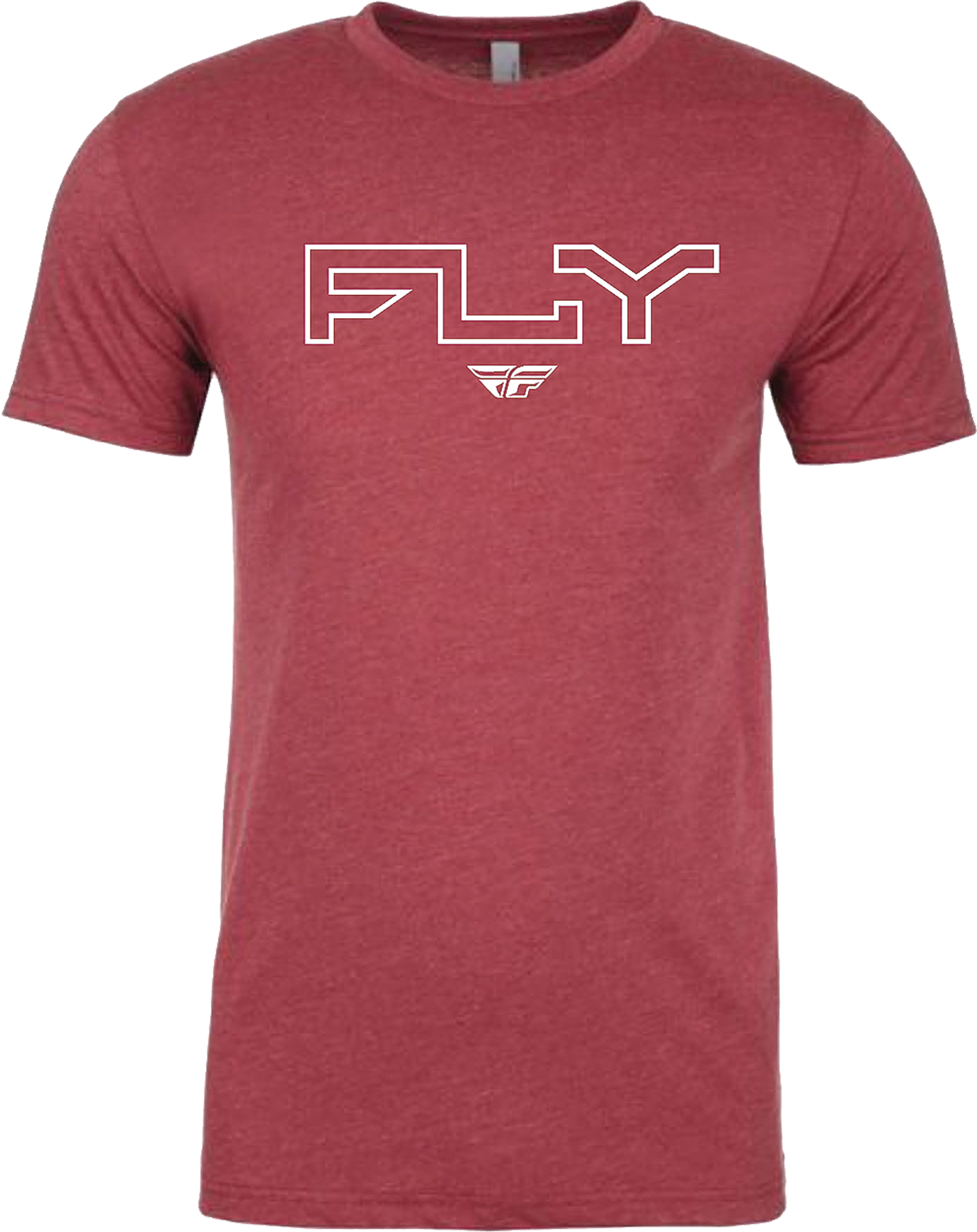 Fly Edge Tee Cardinal Lg