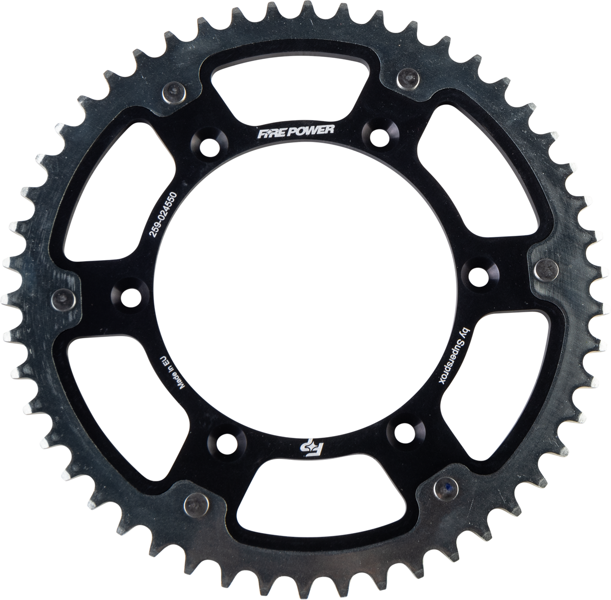 Rear Sprocket Hybrid 50t Blk/Sil