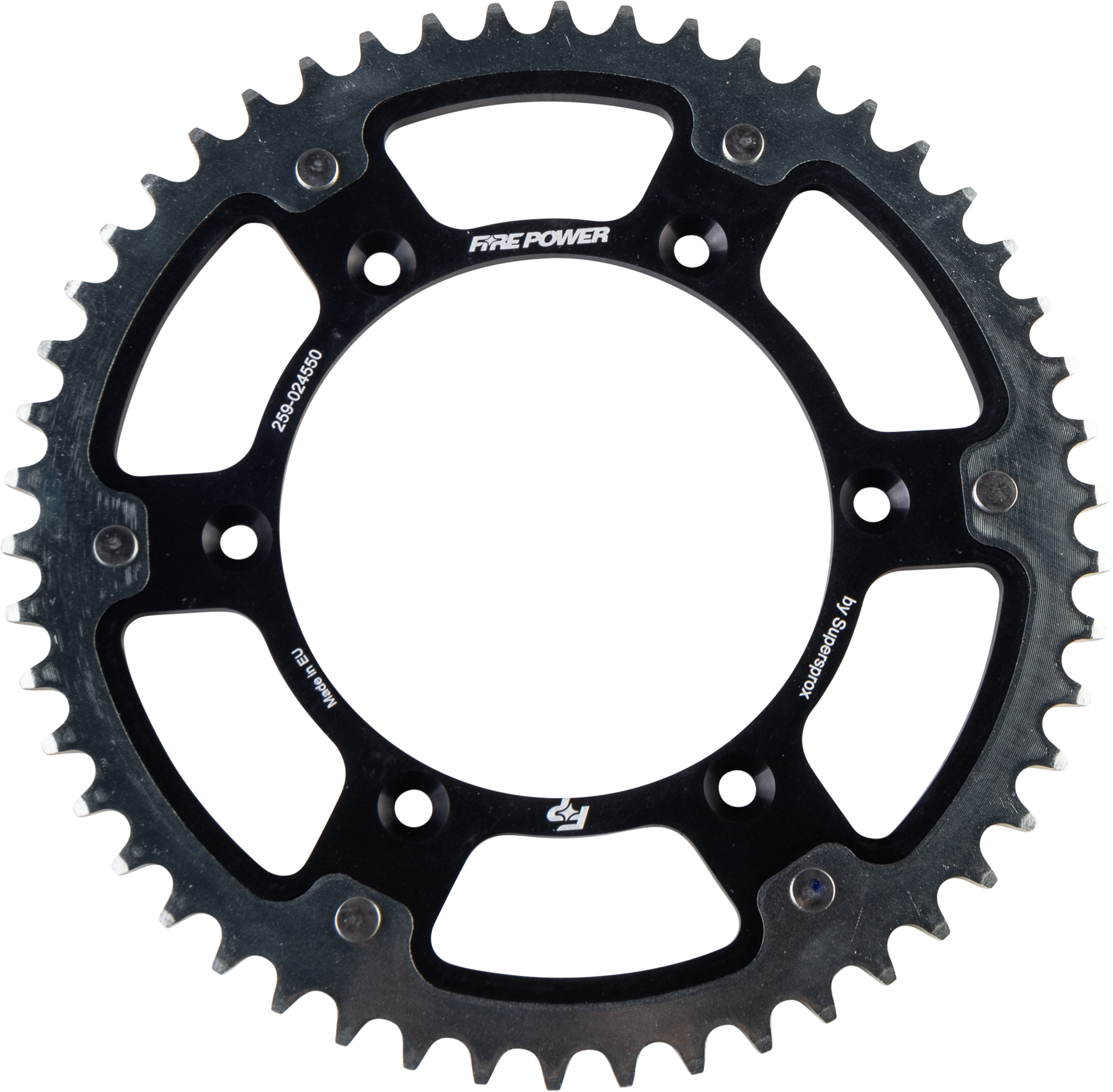 Rear Sprocket Hybrid 50t Blk/Sil