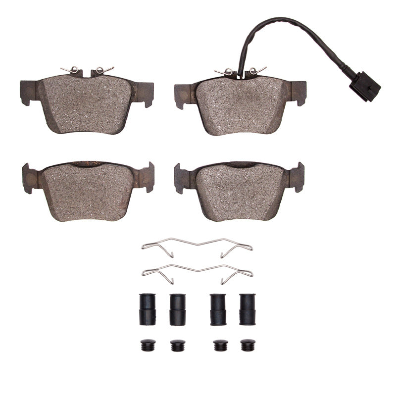 R1 2017-2024 Maserati Ghibli Rear R1 Ceramic Pads &amp; Hardware Kit