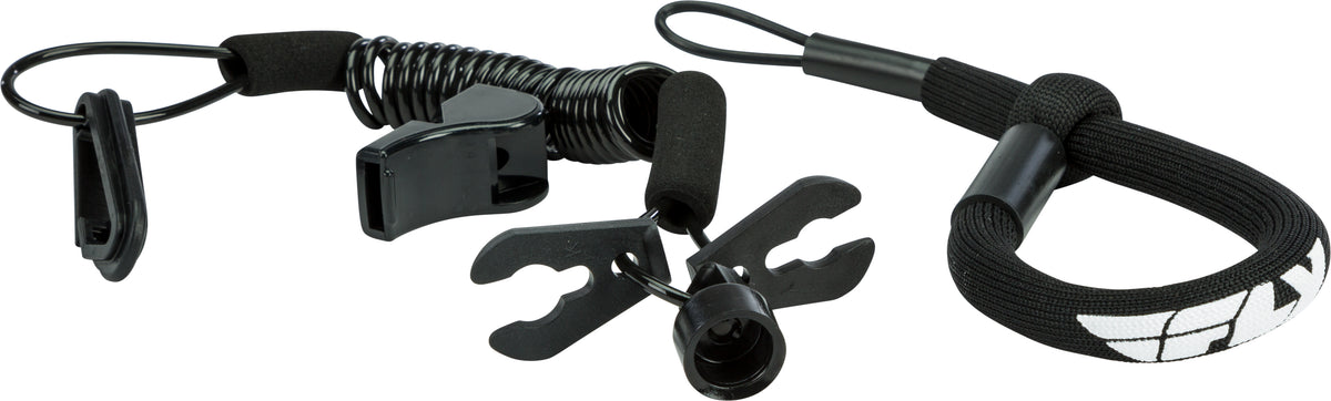 Ultra Cord Floating Tethercord /Lanyard (Black)