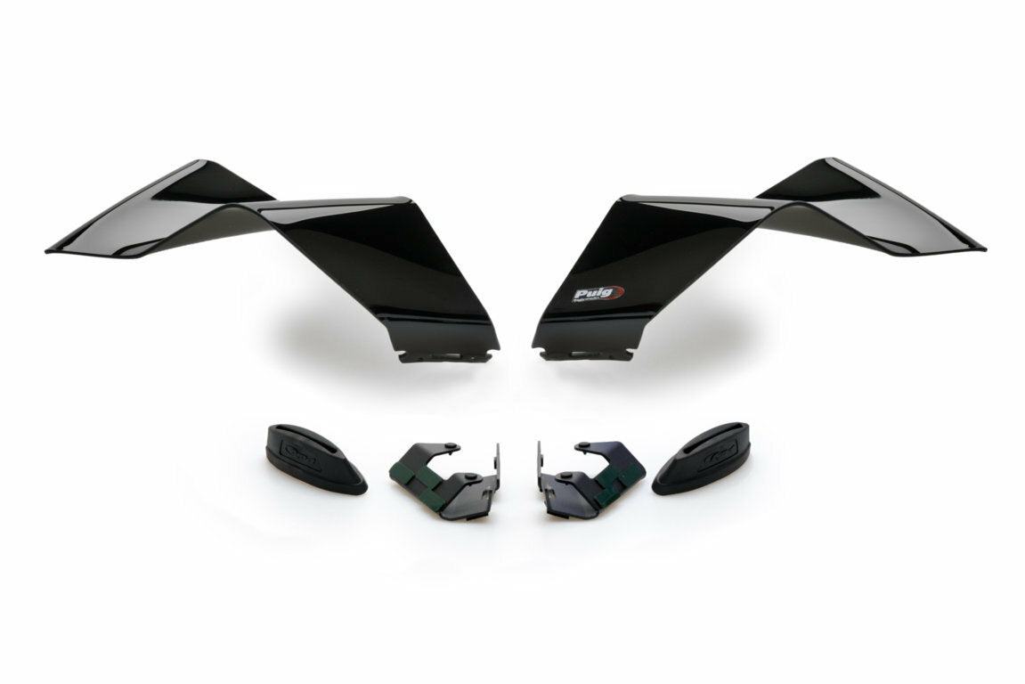 Front Gp Spoiler Black Yam