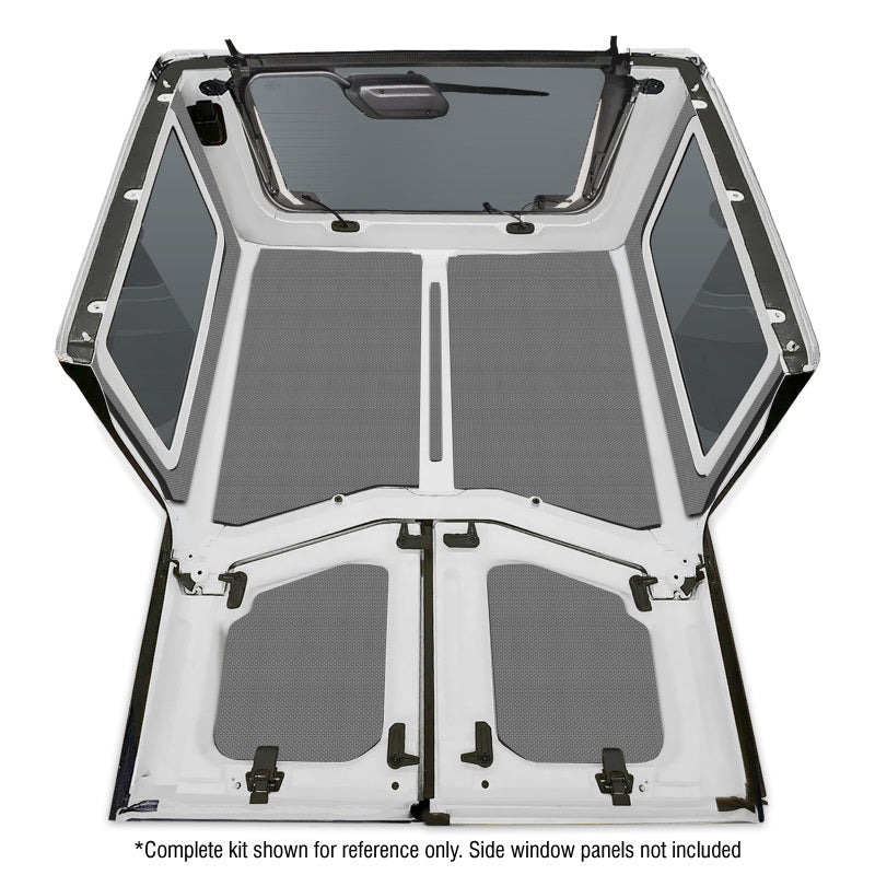 DEI 18-23 Jeep Wrangler JL 2-Door Boom Mat Headliner - 5 Piece - Gray