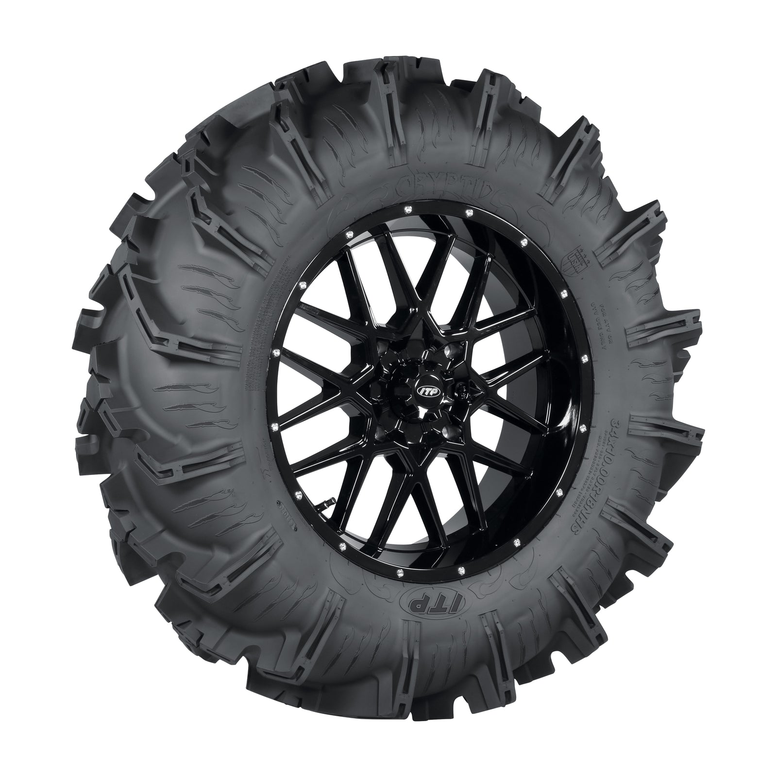 Tire Cryptid F/R 34x10r18 Lr1330lbs Radial