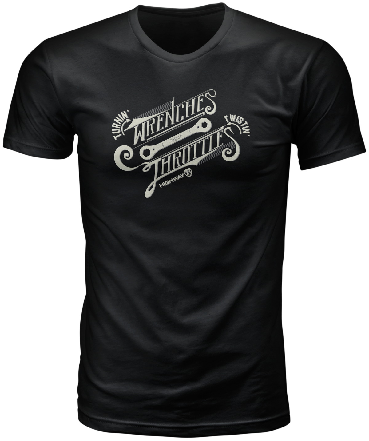 Throttle Tee Black Xl