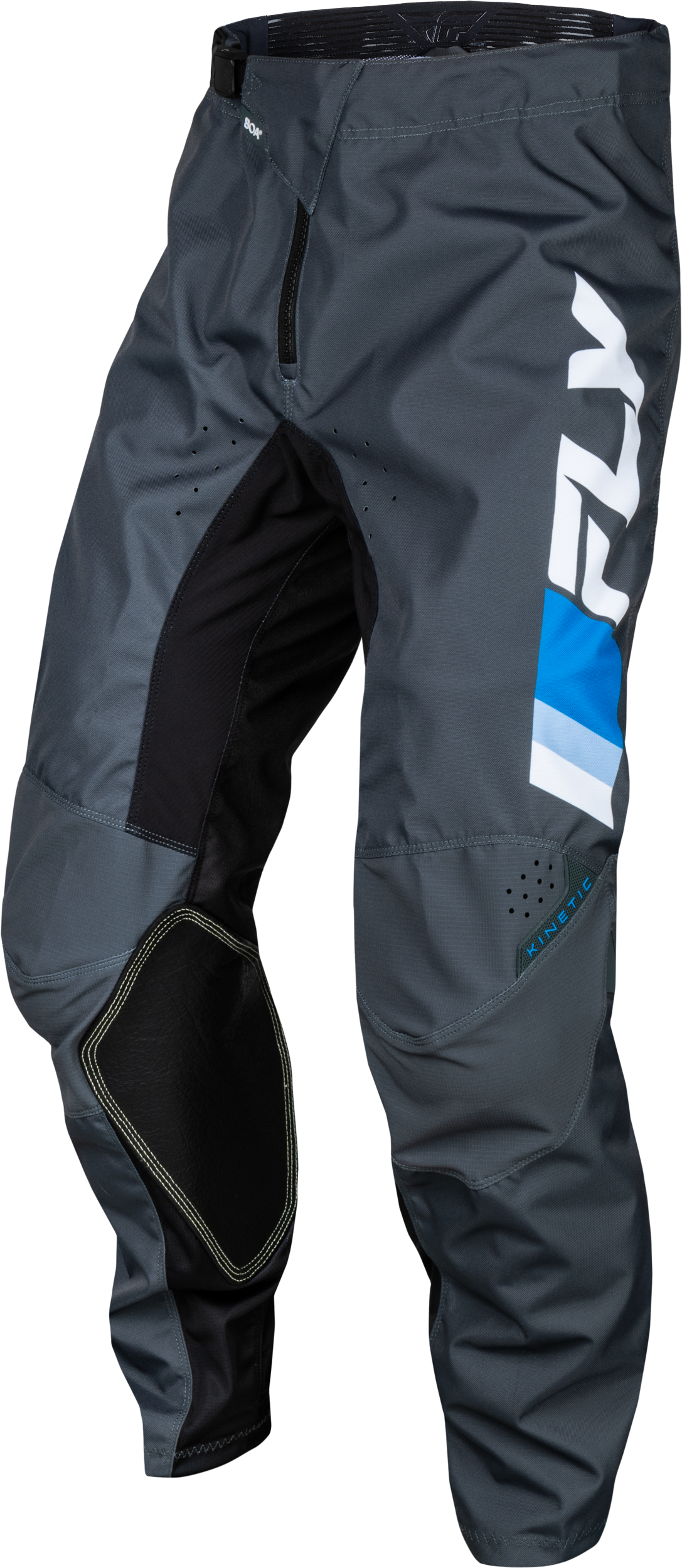 Kinetic Prix Pants Bright Blue/Charcoal/Wht Sz 36