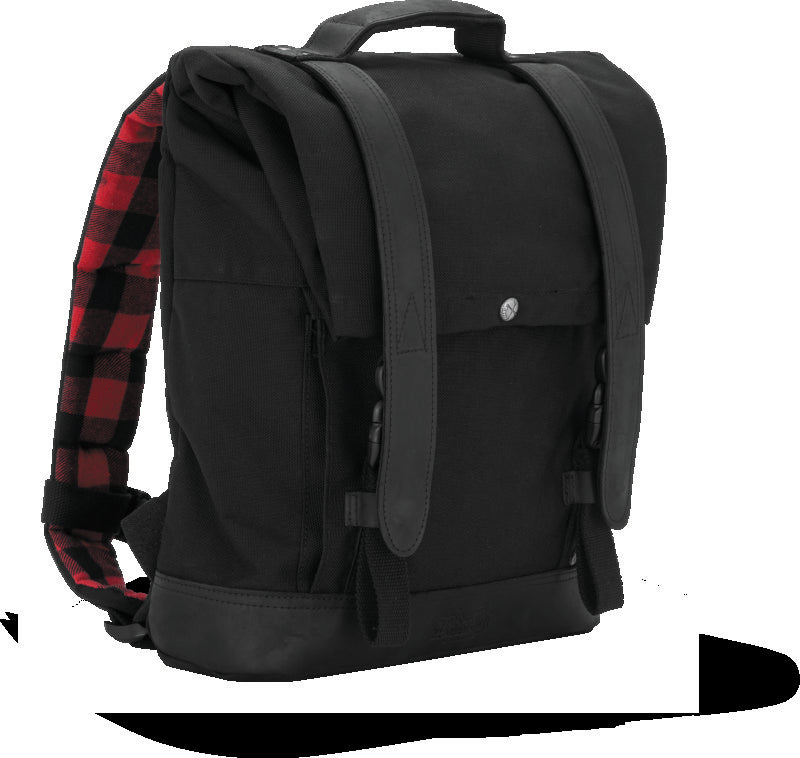 Burly Brand Voyager Back Pack - Black