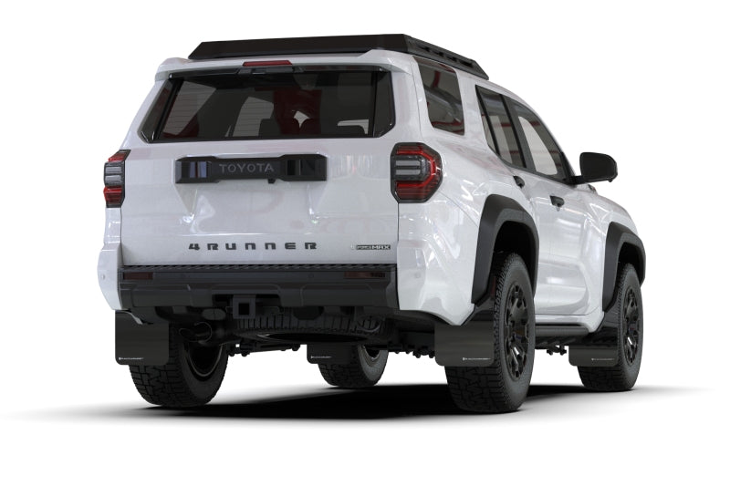 Rally Armor 2025+ Toyota 4Runner Black UR Mud Flap w/ Metallic Black Logo
