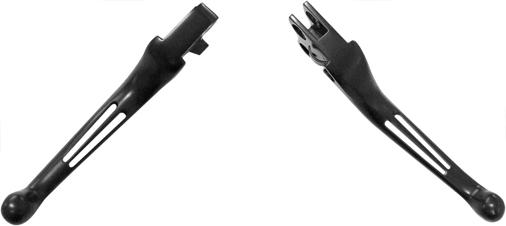 2 Slot Lever Set  Black Big Twin 86 06  Xl 96 03