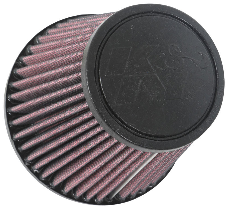 K&amp;N Universal Clamp-On Air Filter 2-3/4in FLG / 5-1/16in B / 3-1/2in T / 4-3/8in H