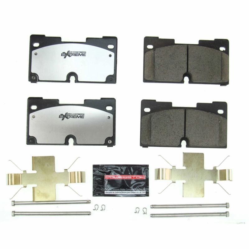 Power Stop 2019 Chevrolet Silverado 1500 Front Z36 Truck &amp; Tow Brake Pads w/Hardware