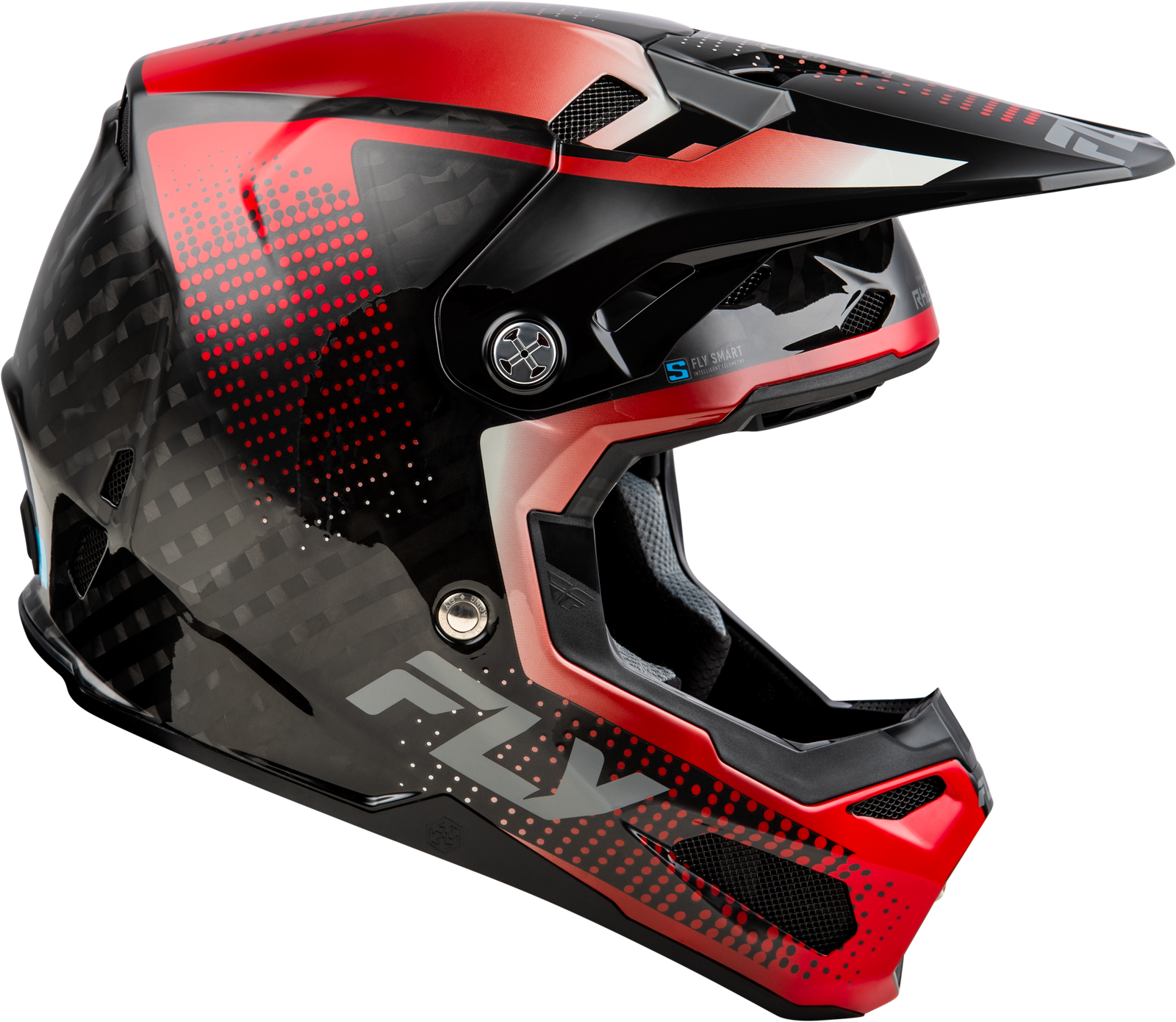 Yth Formula S Carbon Protocol Helmet Black Carbon/Red Yl