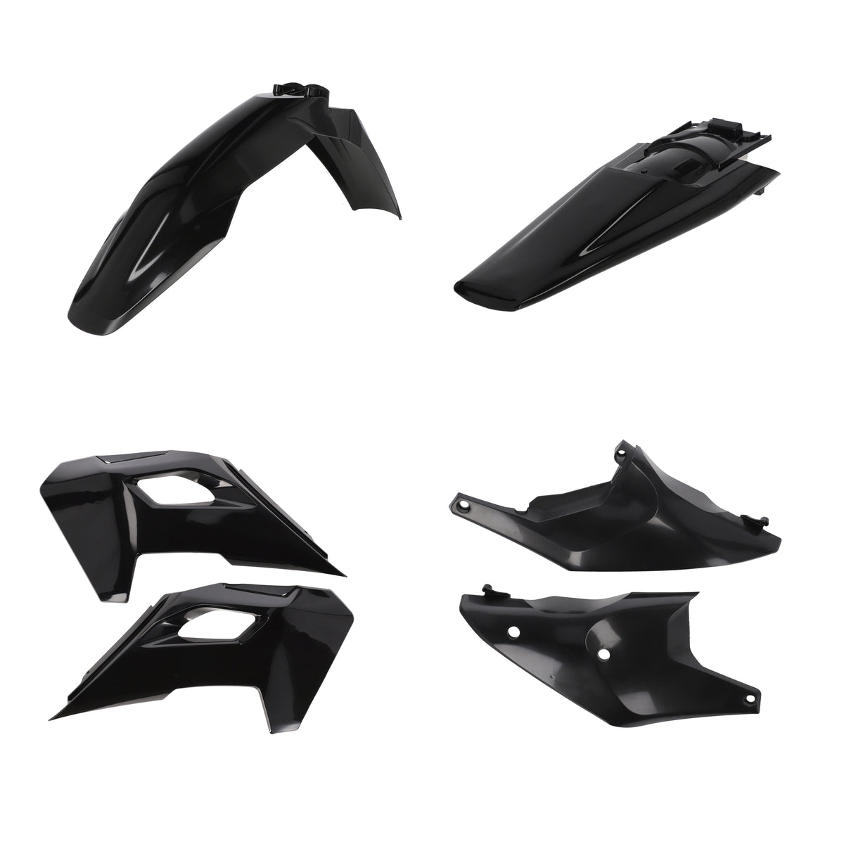 Plastic Kit Hus Black