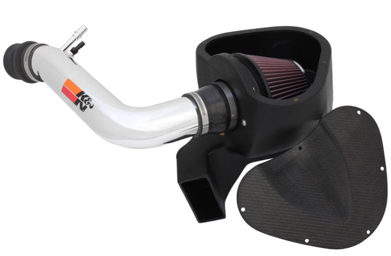 K&amp;N 11-12 Ford Mustang 3.7L V6 Typhoon Cold Air Intake
