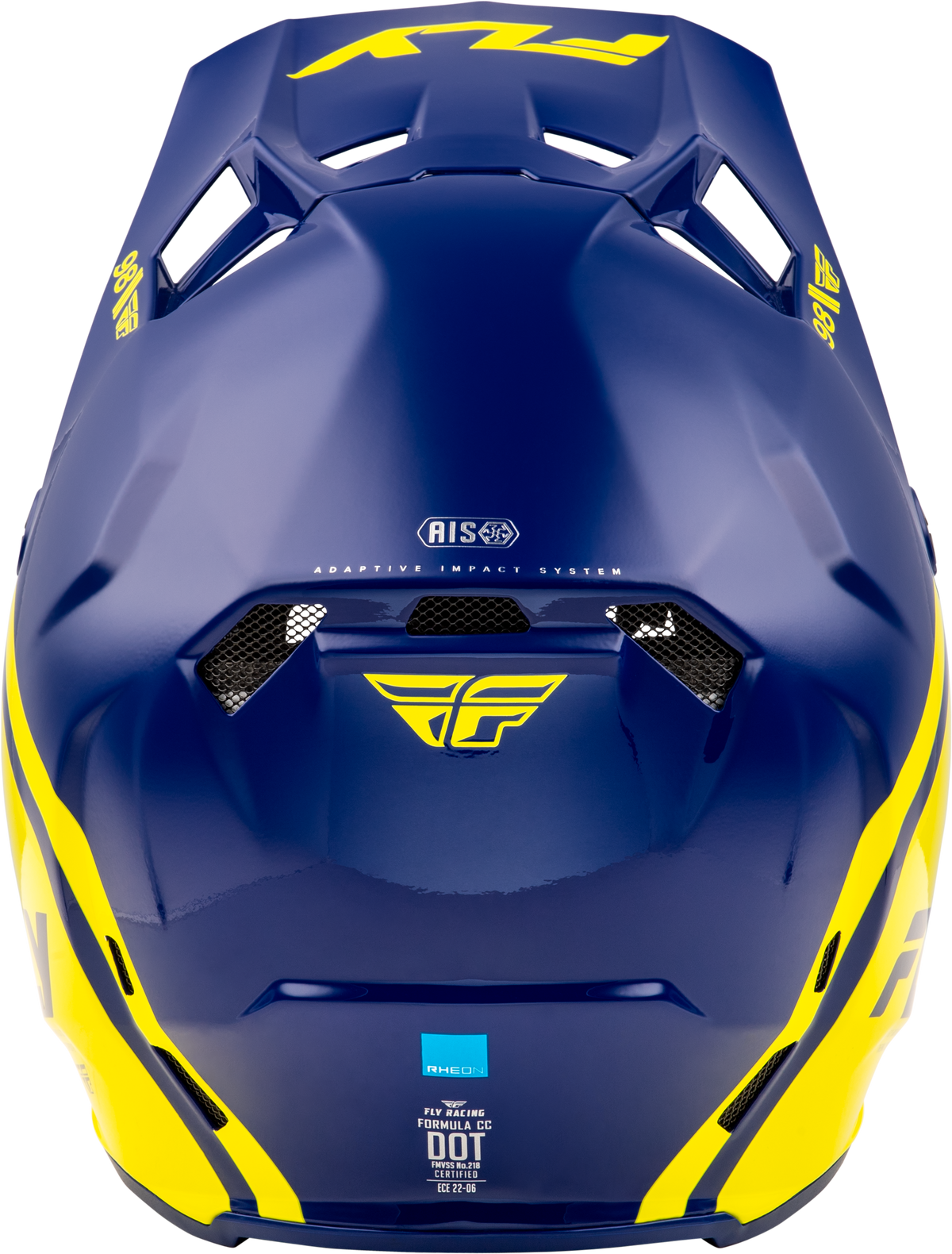 Formula Cc Objective Helmet Navy/Yellow Lg