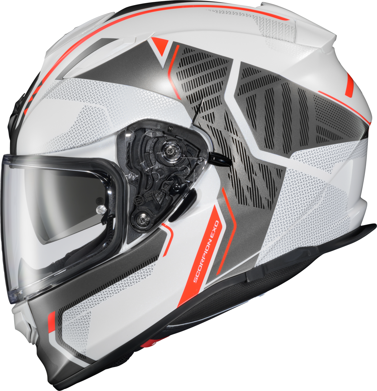 Ryzer Full Face Helmet Switch White/Grey Md