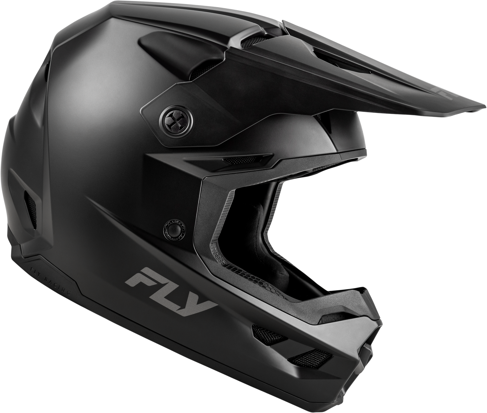 Kinetic Solid Helmet Matte Black 2x