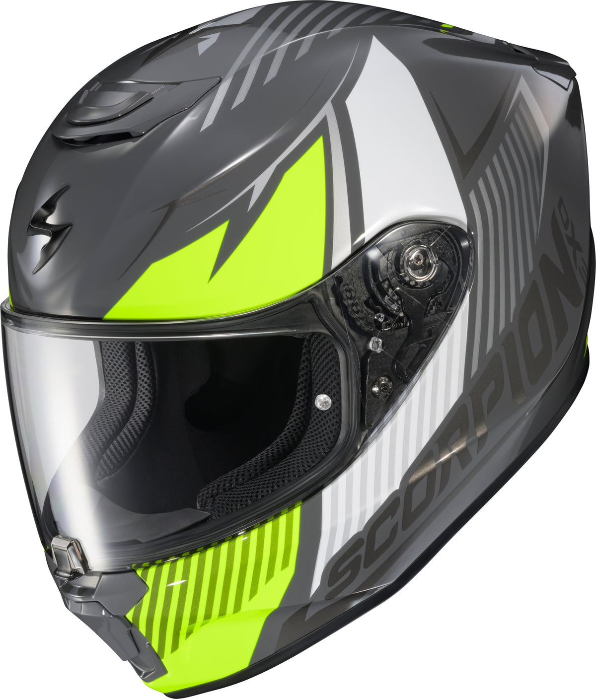 Exo R330 Full Face Helmet Hawker Hi Viz Sm