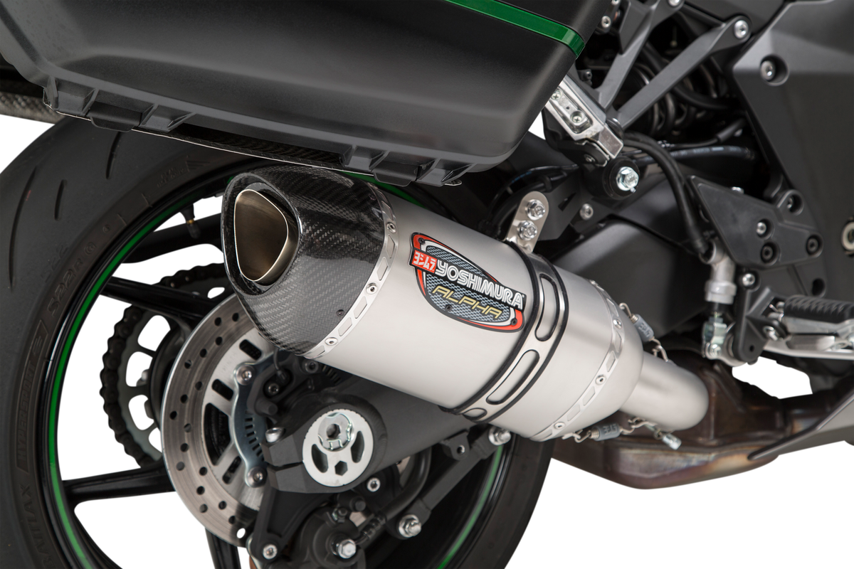 Exhaust Street Alpha Slip On Ss/Ss Kaw