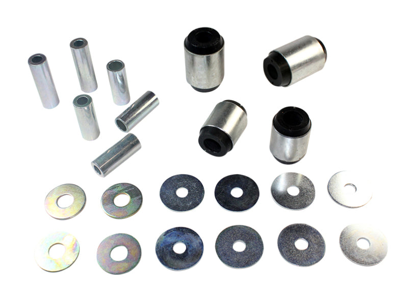 Whiteline Plus 02-09 Lexus GX470 / 06+ Toyota FJ Cruiser Fr C/A - Lwr Inner Front &amp; Rear Bushing Kit