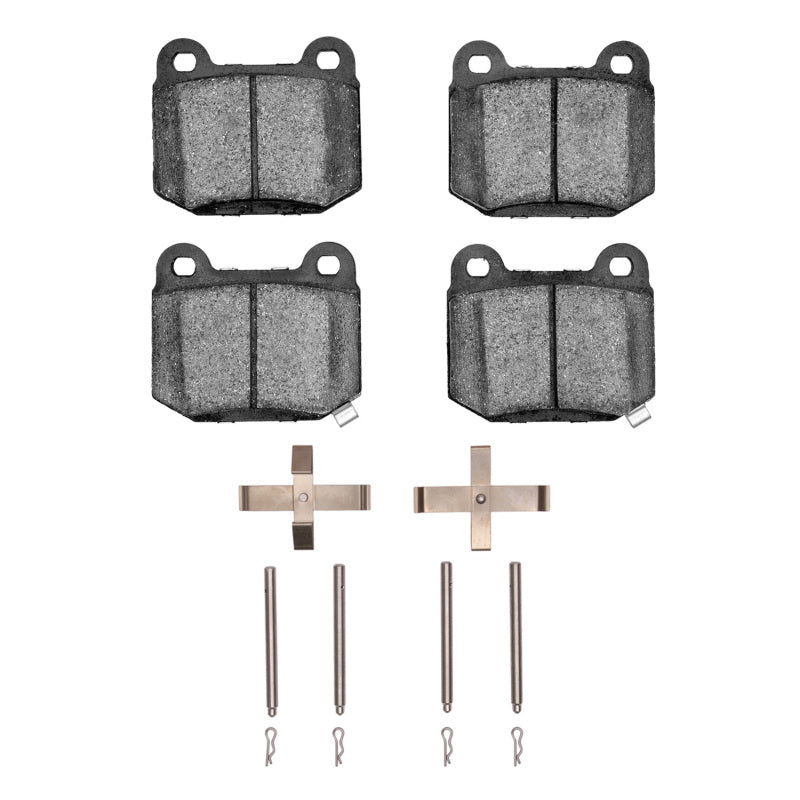 DFC 03-25 Infiniti G35 Rear 5000 Advanced Low Metallic Brake Pads and Hardware Kit