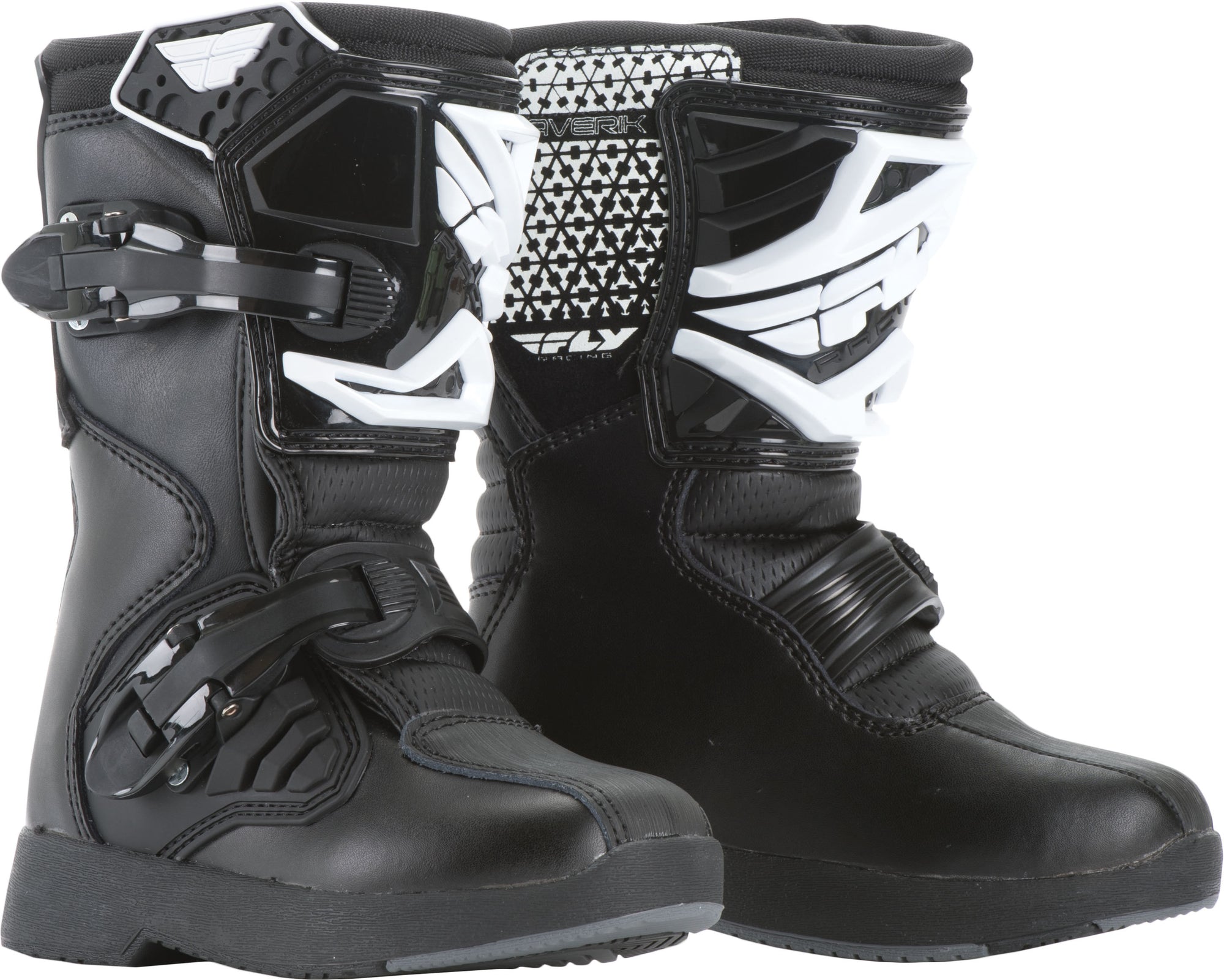 Youth Maverik Mini Boots Black Sz Y11