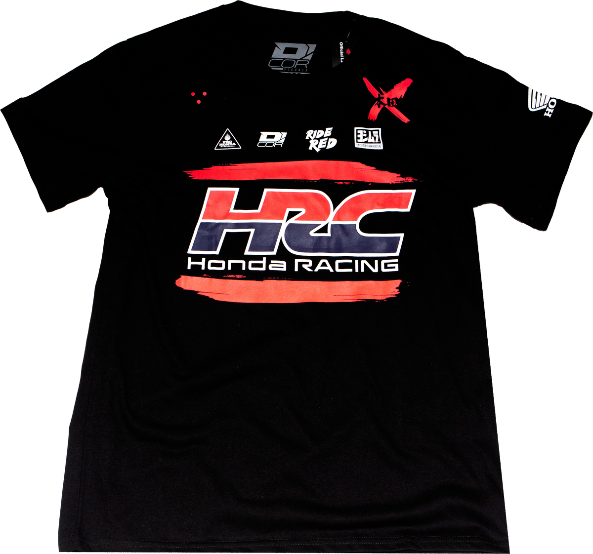 Honda Hrc Factory T Shirt Black Lg