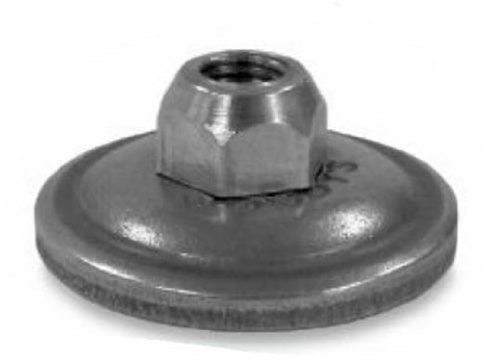 COMBO ROUND DIGGER ALUMINUM SUPPORT PLATE &amp; NUT COMBINATION 5/