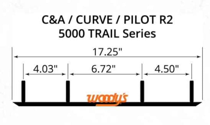 C&amp;A MAVERICK 4" RUNNER-PAIR