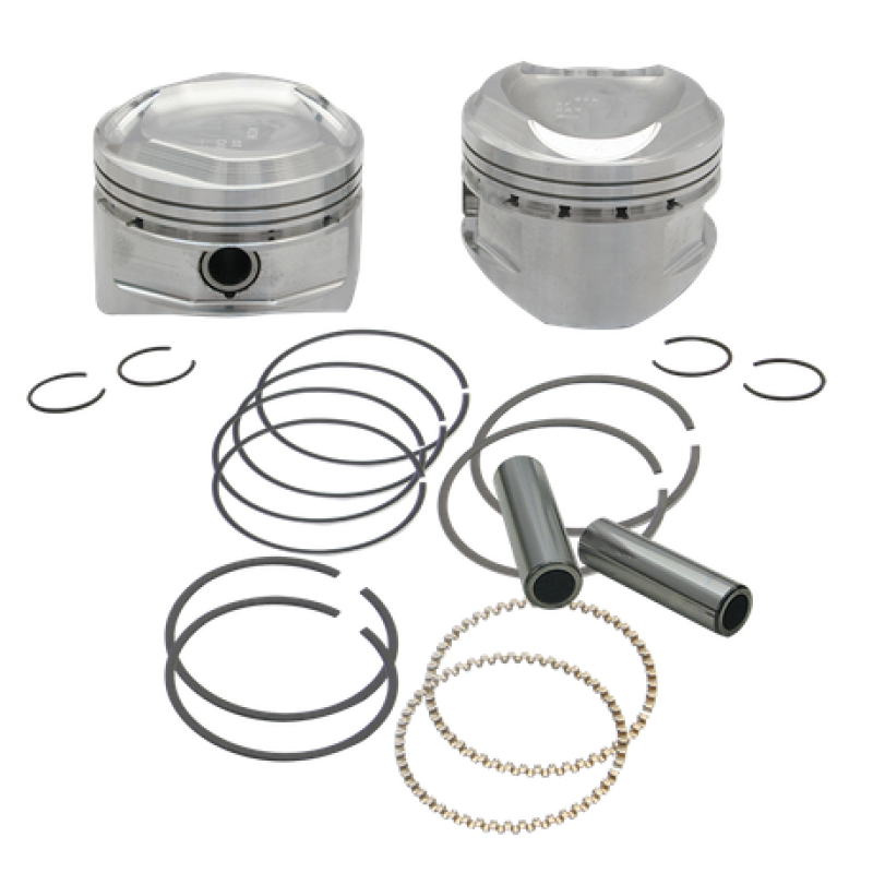 S&amp;S Cycle 84-99 BT LSF 3-5/8in Piston Set - .020in