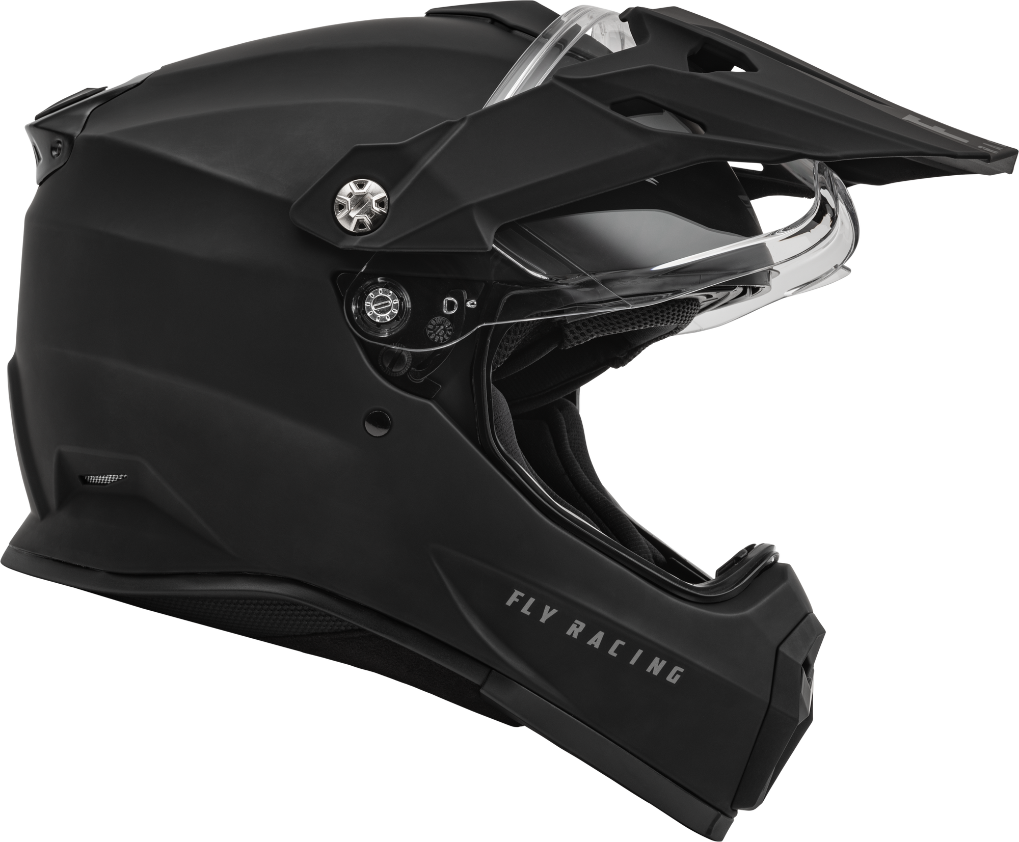 Trekker Solid Helmet Matte Black Lg