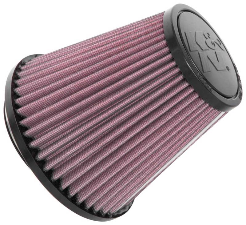 K&amp;N Universal Clamp-On Air Filter 3-1/4in FLG / 5-3/4in B / 3-1/2in T / 5-7/16in H