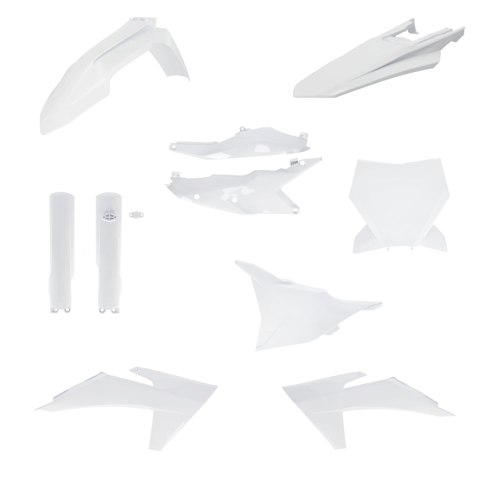 Full Plastic Kit Ktm White