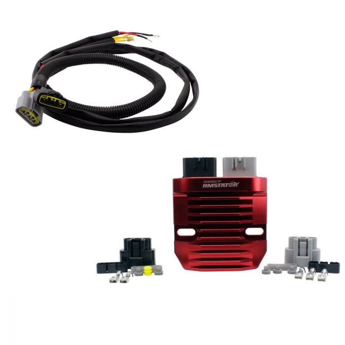 RMSTATOR POLARIS SUREPOWER ECM BYPASS HARNESS &amp; CNC MOSFET REG