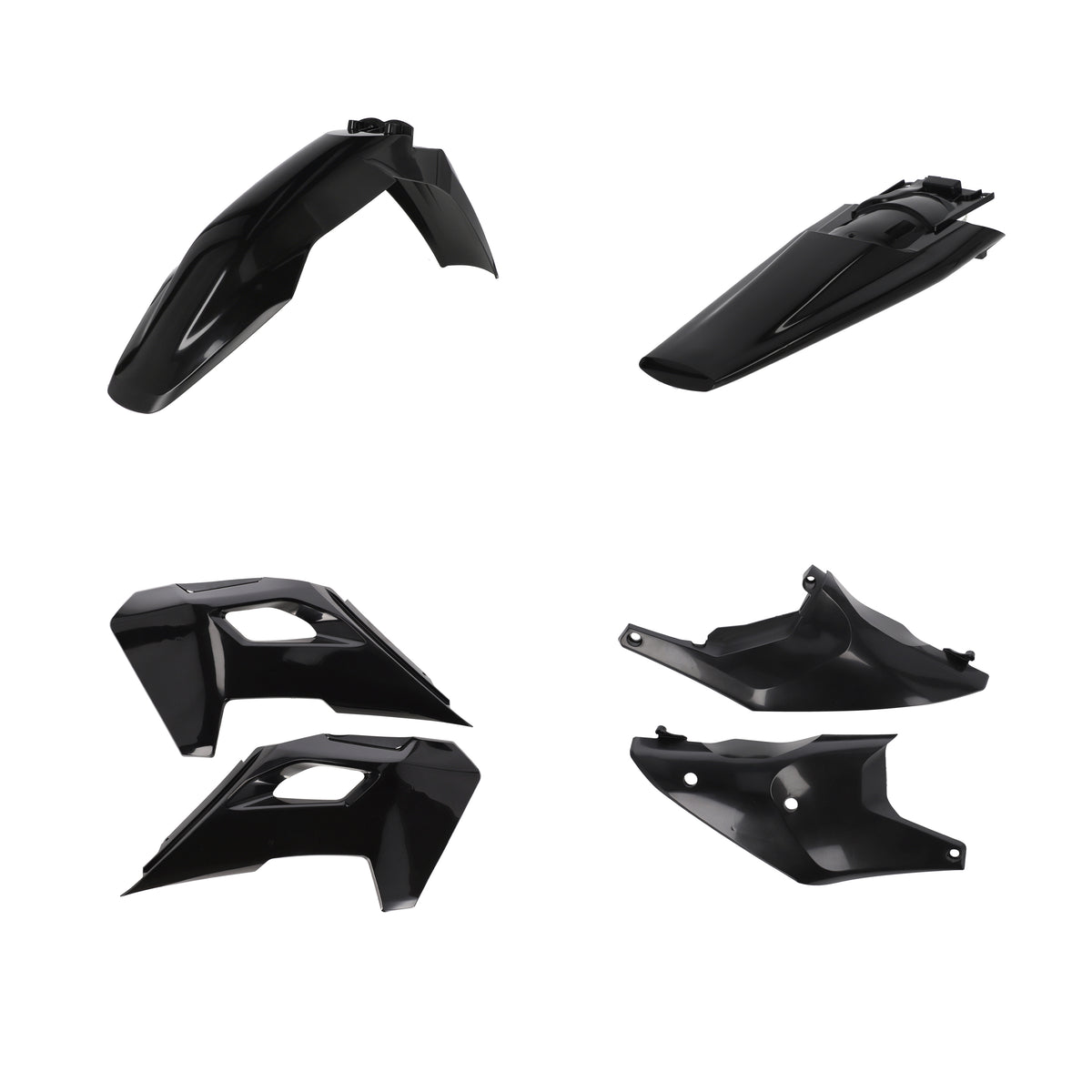 Plastic Kit Hus Black