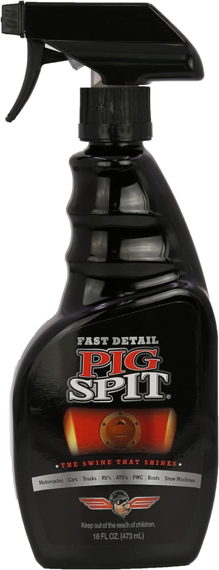 PIG SPIT FAST DETAIL SPRAY BOTTLE 16 OZ