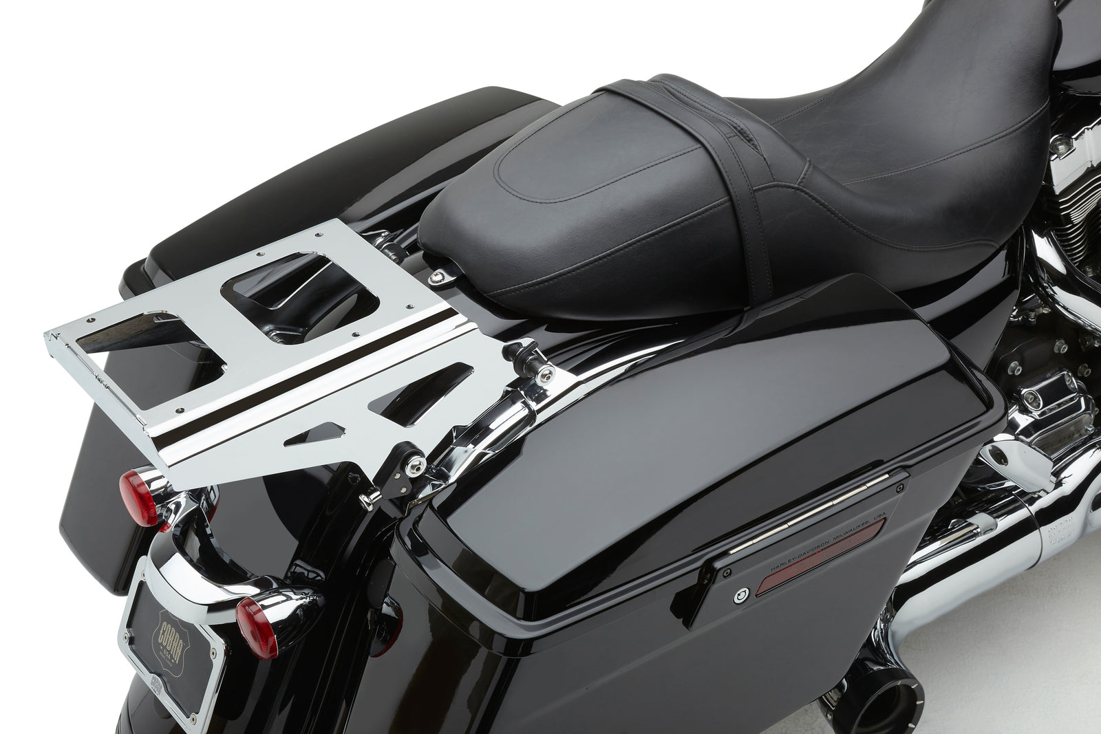 Detach 2 Up Tour Pack Mount Chrome Flh/Flt 09 13