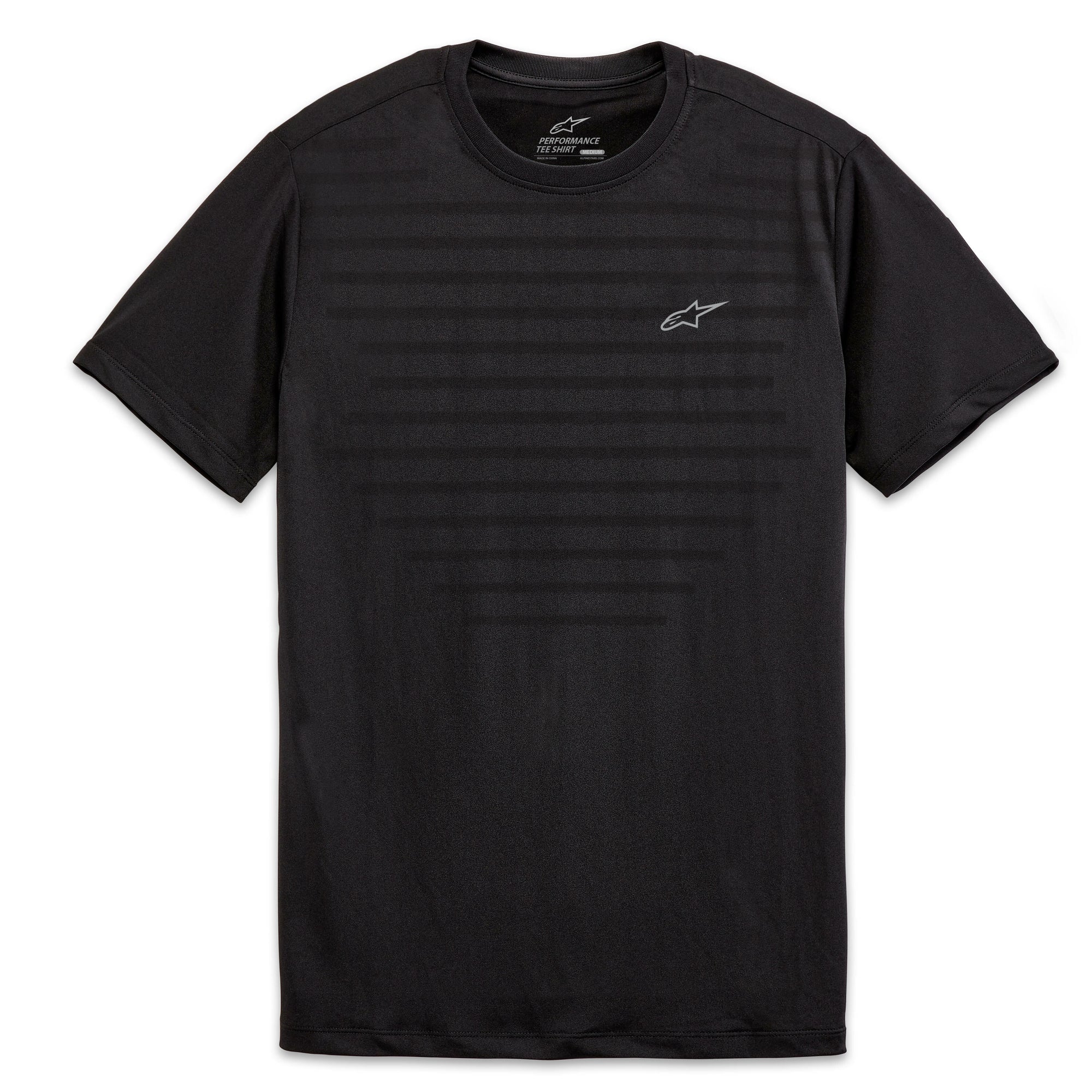 Engineered Performance Ss Tee Black Lg