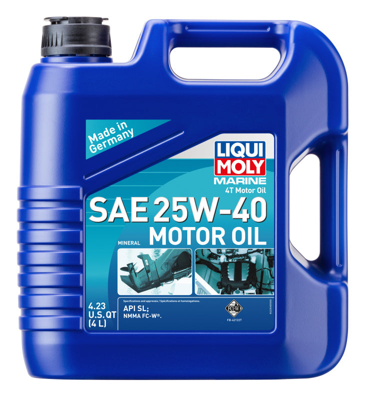 LIQUI MOLY 4L Marine 4T Motor Oil 25W40