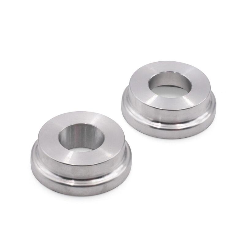 BLOX 2-Piece Billet Aluminum Solid Shifter Bushing B-Series Transmissions - Silver