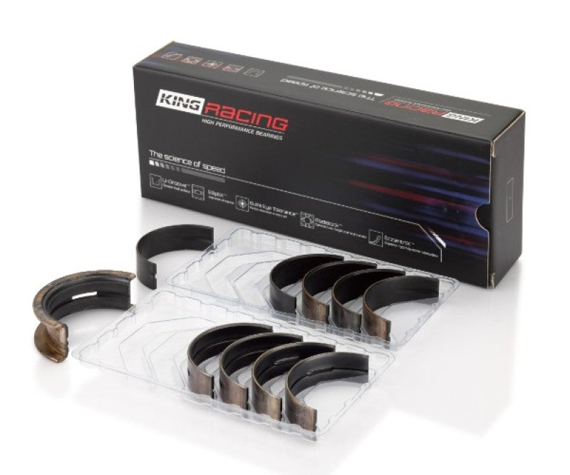 King Engine Bearings Ford Mustang Prod 302 Coyote Performance Main Bearing Set - Size STD