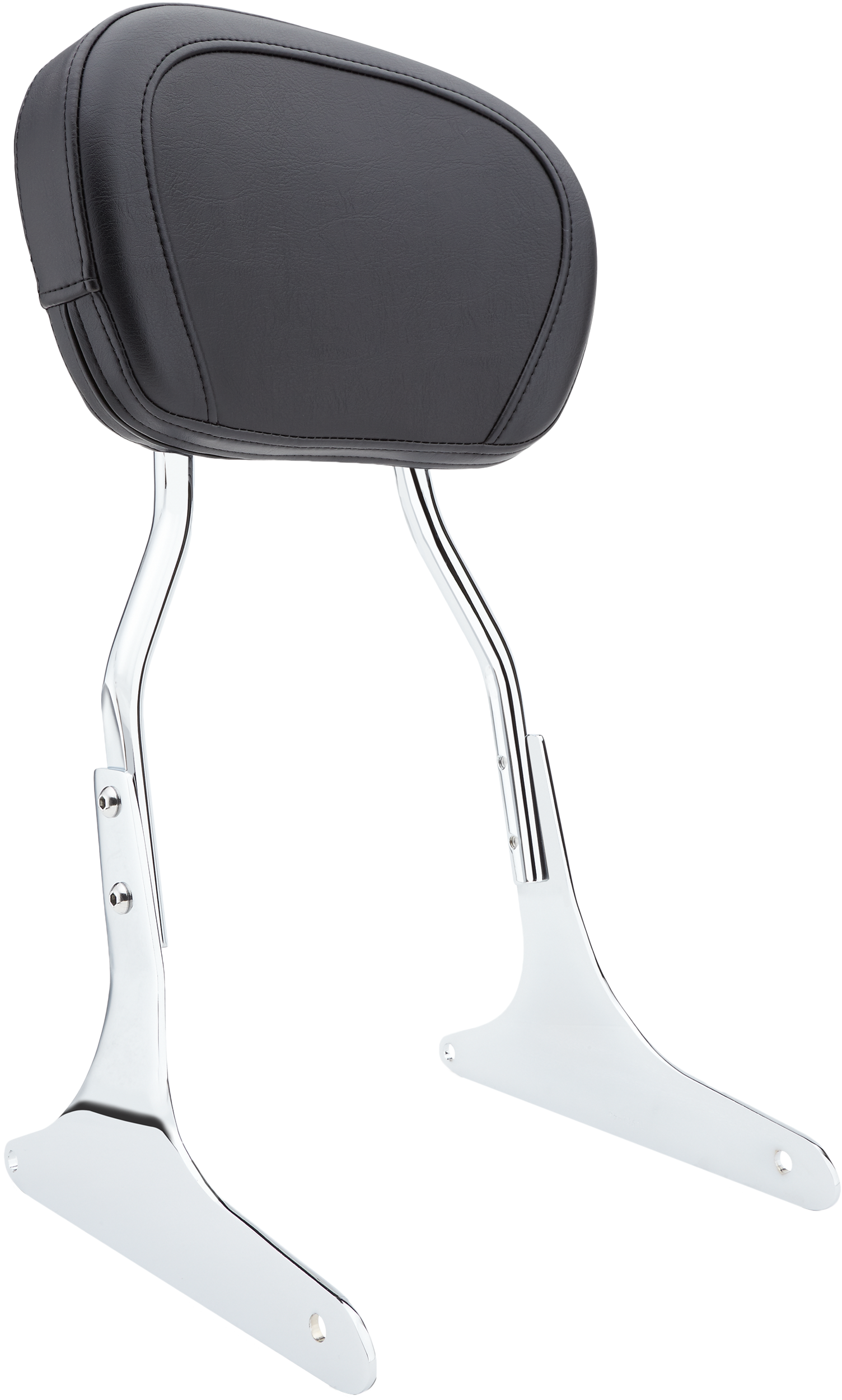 Std Round Sissy Bar W/Pad Chrome Hon Vt1300 Sabre 10 14