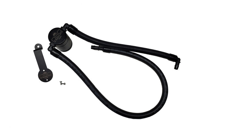J&amp;L 2021-2024 Jeep Wrangler 392 Oil Separator 3.0 Passenger Side - Black Anodized