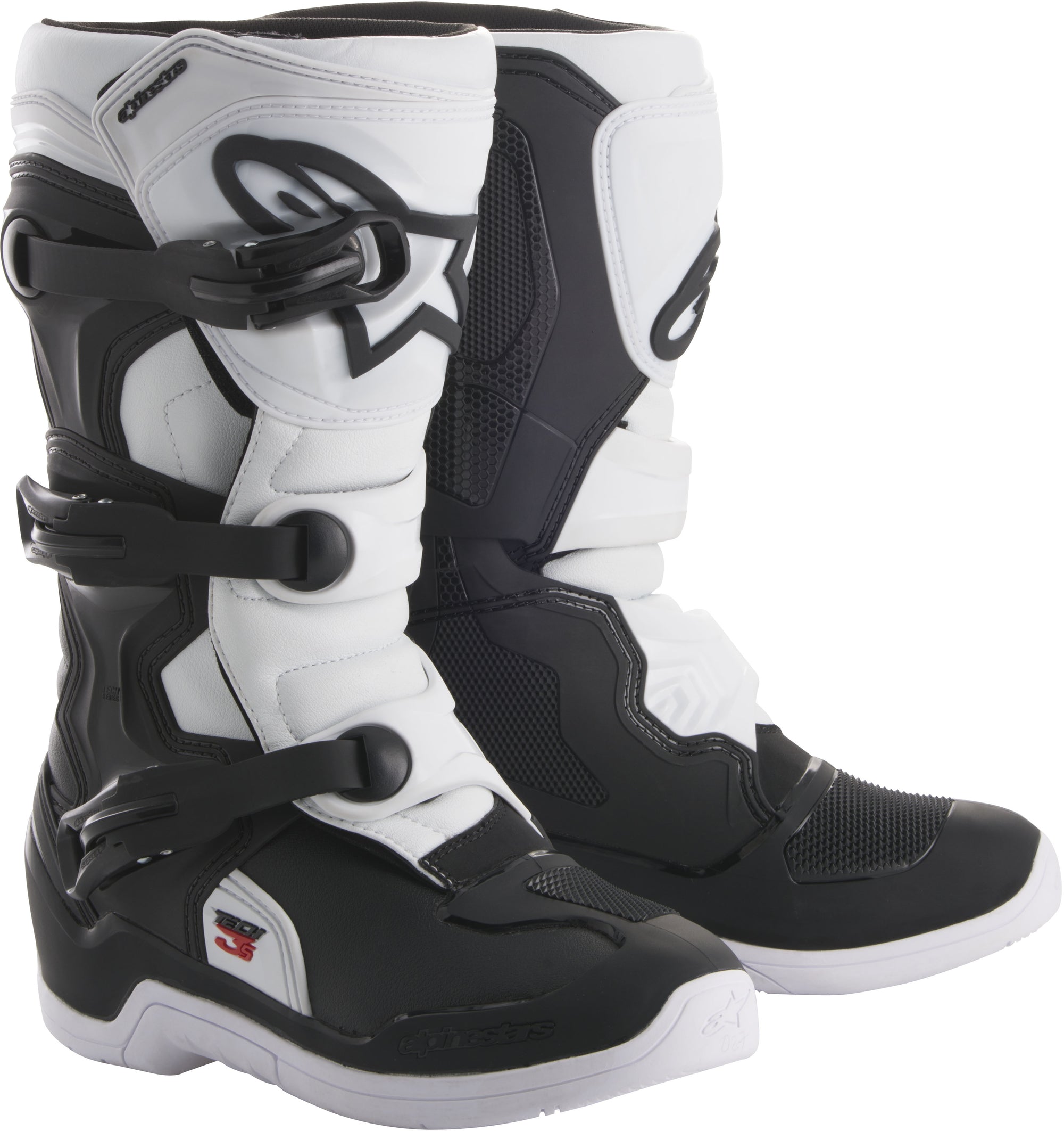 Tech 3s Boots Black/White Sz 06