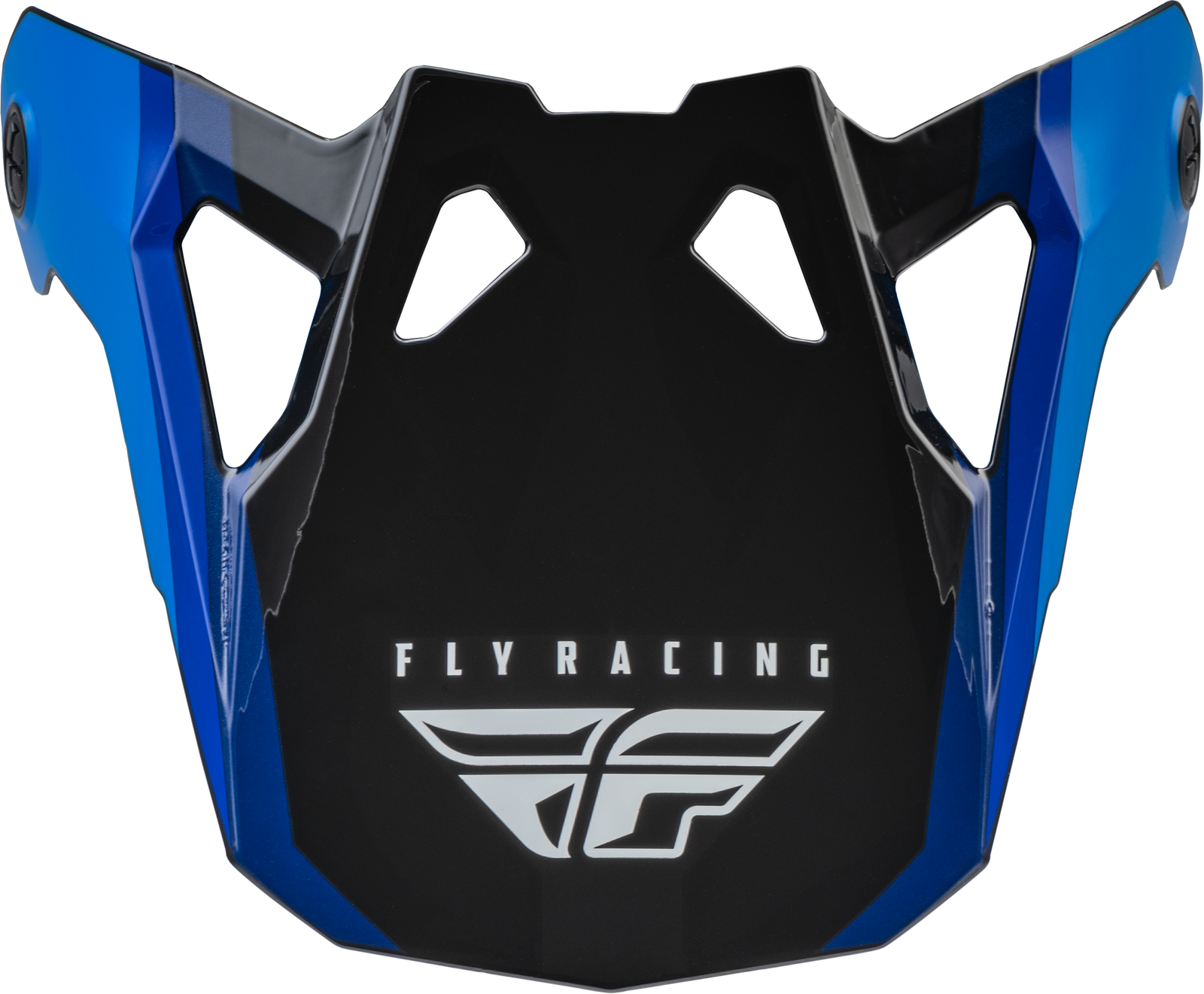 Formula Cp Rush Helmet Visor Black/Blue/White Md 2x