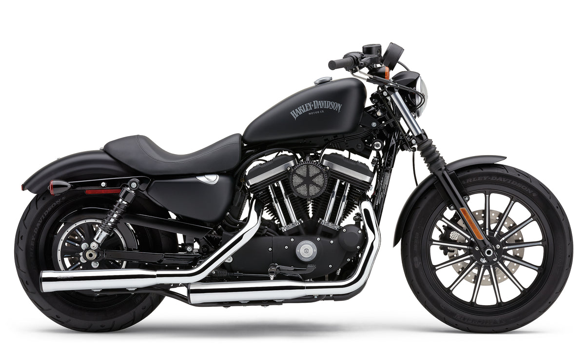 3&quot; Rpt Slip Ons Chrome Sportster 14 22