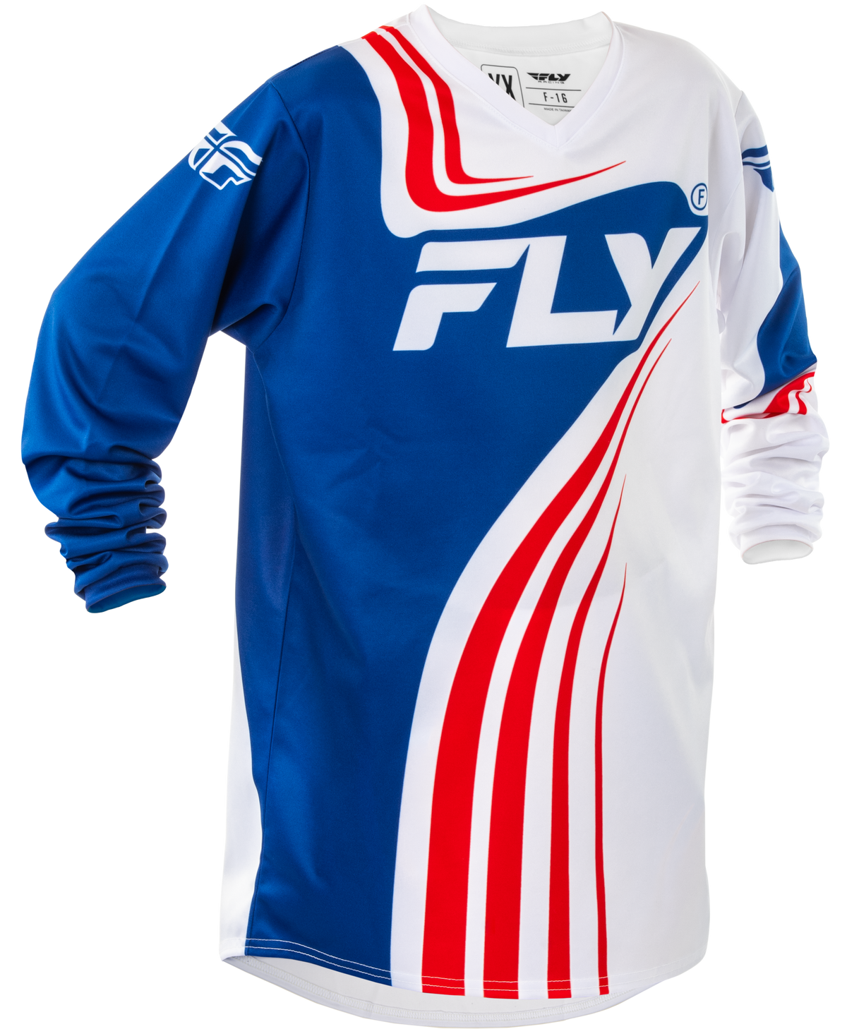 Youth F 16 Jersey Red/White/Blue Yl